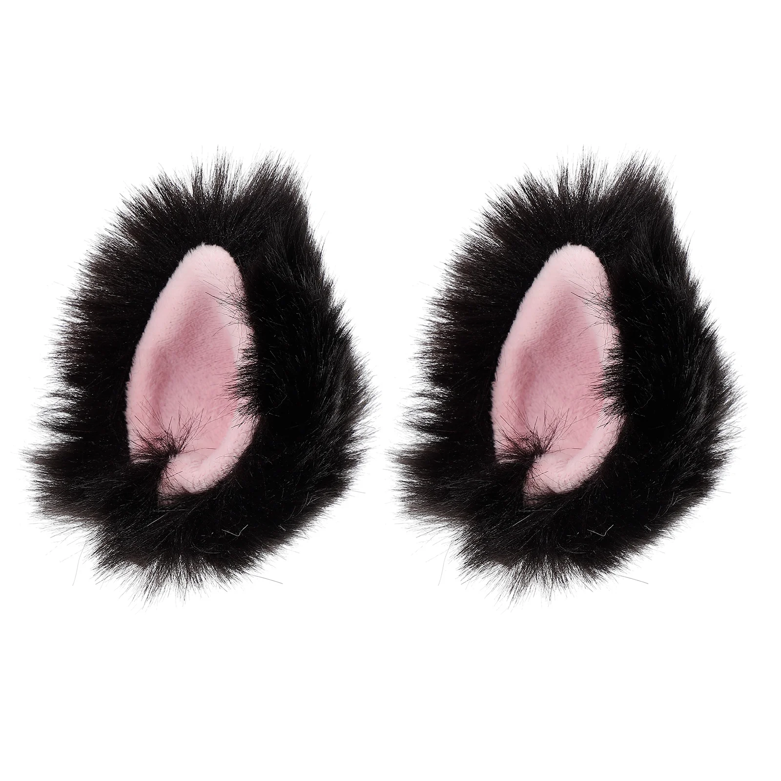Black Hair Furry Soft Velvet Cat Cat Ears Hair Clip Ears Accessories Girls Halloween Cosplay Party 25x2 Inch 43cm
Black Hair Furry Soft Velvet Cat Cat Ears Hair Clip Ears Accessories Girls Halloween Cosplay Party 25x2 Inch 43cm