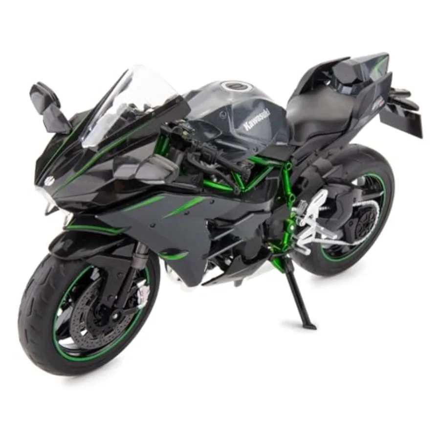 Compatible for 1:9 Kawasaki Ninja H2R Motorcycle DieCast Model, Suspension and Free Roller, Toy Car, Motorcycle Collection, Gif
Compatible for 1:9 Kawasaki Ninja H2R Motorcycle DieCast Model, Suspension and Free Roller, Toy Car, Motorcycle Collection, Gif