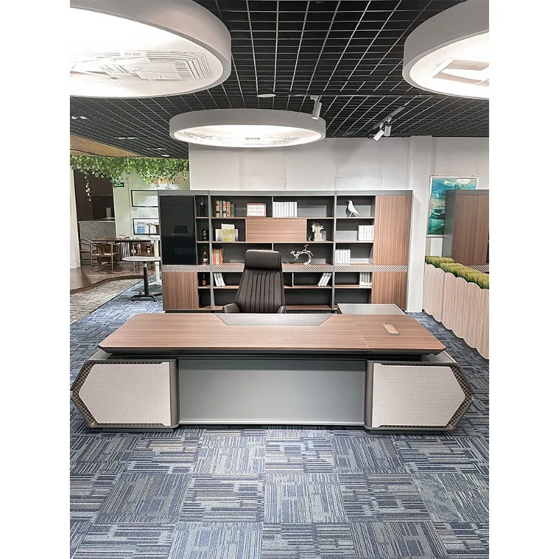 CEO desk,boss table,office Furniture,President High-End Executive Manager Office Desk And Chair Set
CEO desk,boss table,office Furniture,President High-End Executive Manager Office Desk And Chair Set