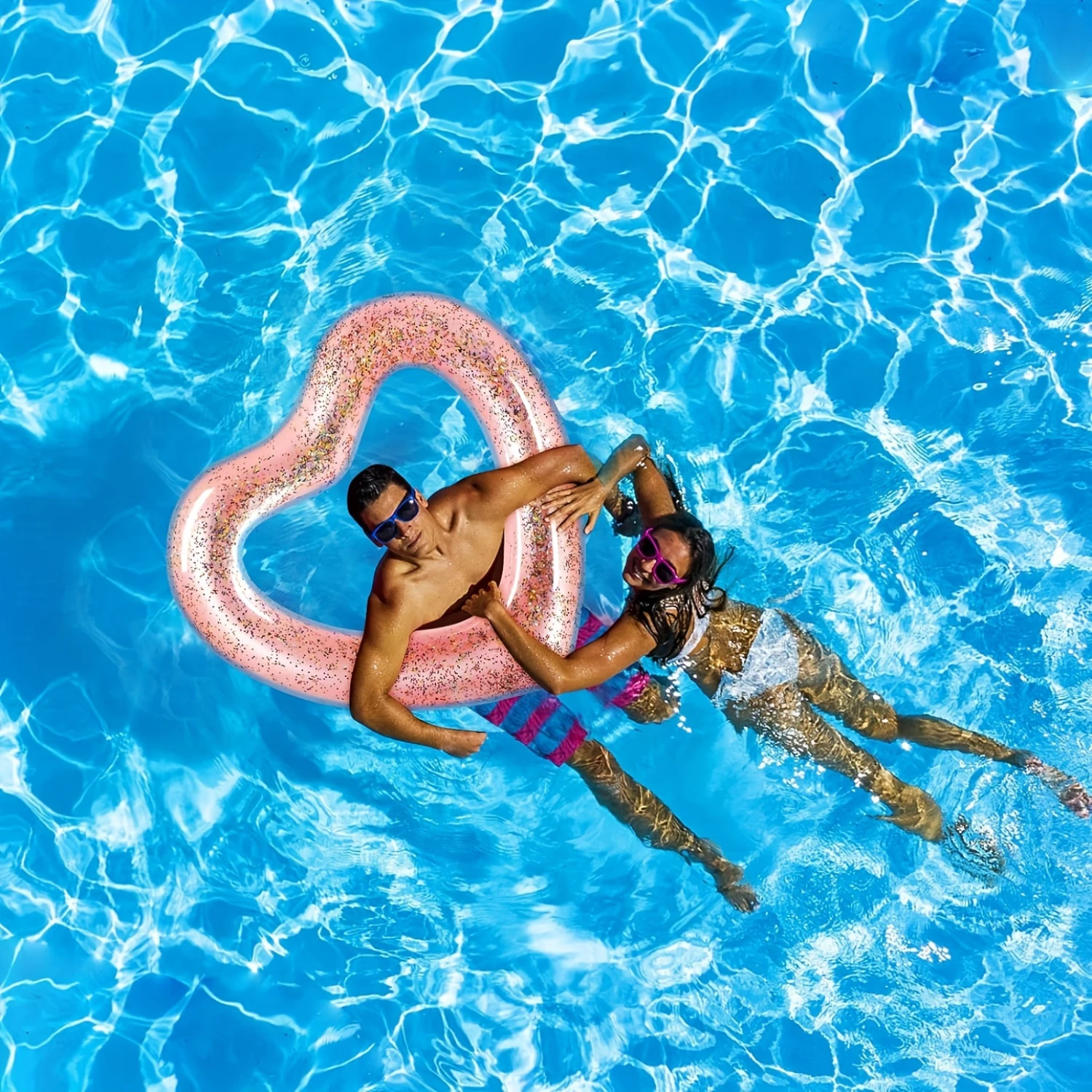 1pc Heart Shaped Inflatable Pool Float For Adults - Perfect For Bachelorette Parties And Summer Fun - 31.4x 27.5 Inch Lounger Tu
1pc Heart Shaped Inflatable Pool Float For Adults - Perfect For Bachelorette Parties And Summer Fun - 31.4x 27.5 Inch Lounger Tu