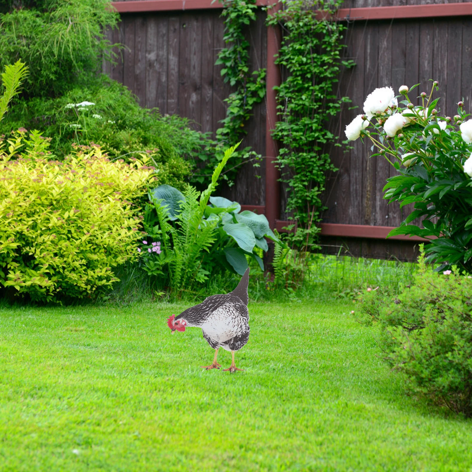 Chicken Yard Hen Decoration Ornament Durable Realistic Garden Stake Outdoor Lawn Pathway Decor Rooster Animal Stake
Chicken Yard Hen Decoration Ornament Durable Realistic Garden Stake Outdoor Lawn Pathway Decor Rooster Animal Stake