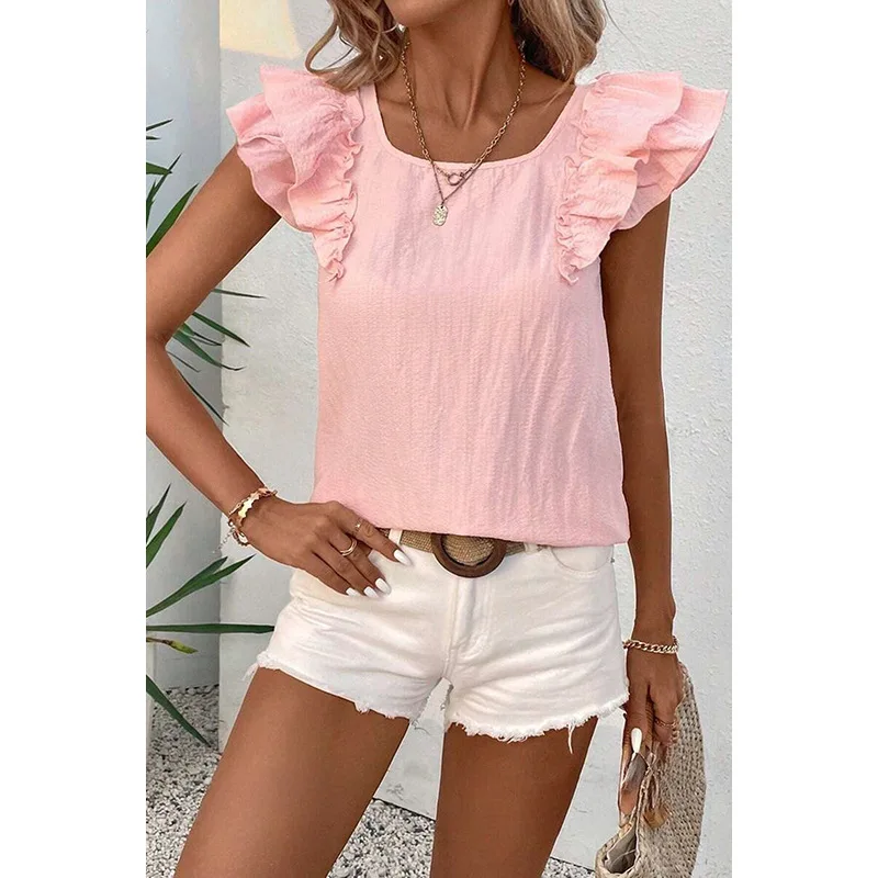 2025 Summer New Bow Decoration Short-sleeved T-shirt Women Fashion All-match Three-quarter Sleeve Top Women
2025 Summer New Bow Decoration Short-sleeved T-shirt Women Fashion All-match Three-quarter Sleeve Top Women