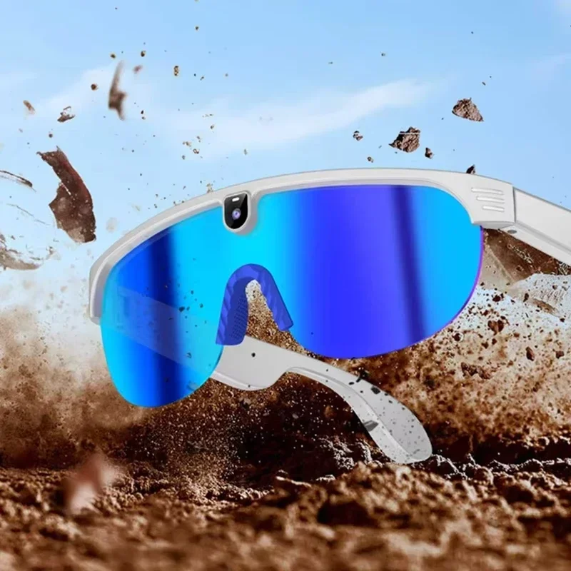 Men Cycling Sports Smart Glasses Bluetooth Call Music Camera Video Recording AI Real Time Translation Sunglasses
Men Cycling Sports Smart Glasses Bluetooth Call Music Camera Video Recording AI Real Time Translation Sunglasses
