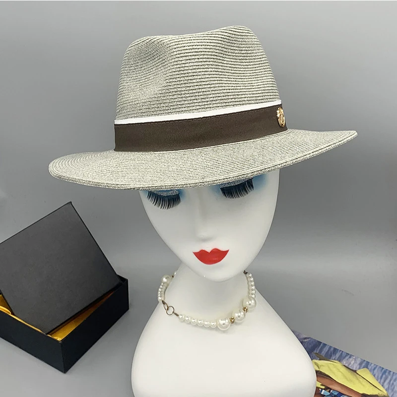 Summer Style Men's Top Hat Panama Straw Hat Sunscreen Beach Hat Women's Summer Jazz Hats Leisure Travel
Summer Style Men's Top Hat Panama Straw Hat Sunscreen Beach Hat Women's Summer Jazz Hats Leisure Travel