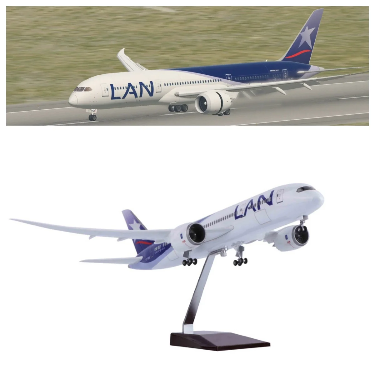 787 Dreamliner Model 1:150 Scale LanChile LATAM Airlines Resin Miniature Plane With Light and Wheel Souvenir Plane Toy
787 Dreamliner Model 1:150 Scale LanChile LATAM Airlines Resin Miniature Plane With Light and Wheel Souvenir Plane Toy