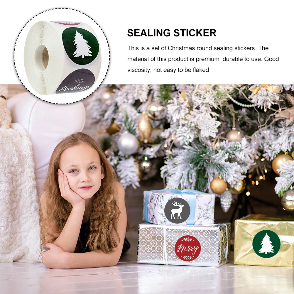 Christmas Stickers Round Sealing Gift Bag Food Wrapping Labels Adhesive Christmas Supplies Stationery Stickers
Christmas Stickers Round Sealing Gift Bag Food Wrapping Labels Adhesive Christmas Supplies Stationery Stickers