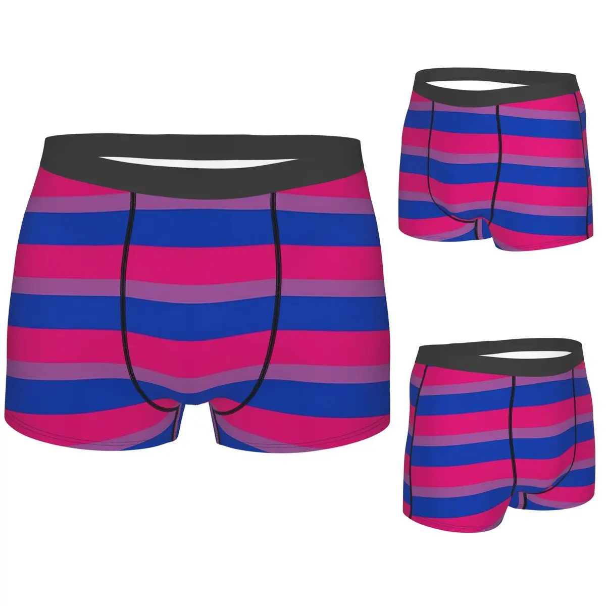 Boxer Underpants Shorts Bisexual Flag Panties Male Comfortable Underwear for Homme Man Boyfriend Gifts
Boxer Underpants Shorts Bisexual Flag Panties Male Comfortable Underwear for Homme Man Boyfriend Gifts
