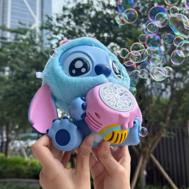 Authentic Disney Stitch Cartoon Bubble Machine Children'S Gift Toy Bubble Blower Figure Display Fun Playtime Entertainment
Authentic Disney Stitch Cartoon Bubble Machine Children'S Gift Toy Bubble Blower Figure Display Fun Playtime Entertainment
