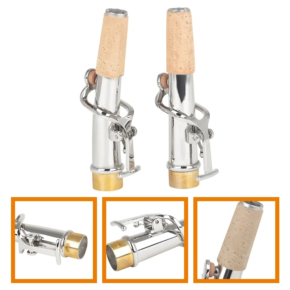 Soprano Sax Saxophone Mouthpiece High Definition Straight Neck + Curved Two Pack Musical Instruments Suite Silver
Soprano Sax Saxophone Mouthpiece High Definition Straight Neck + Curved Two Pack Musical Instruments Suite Silver