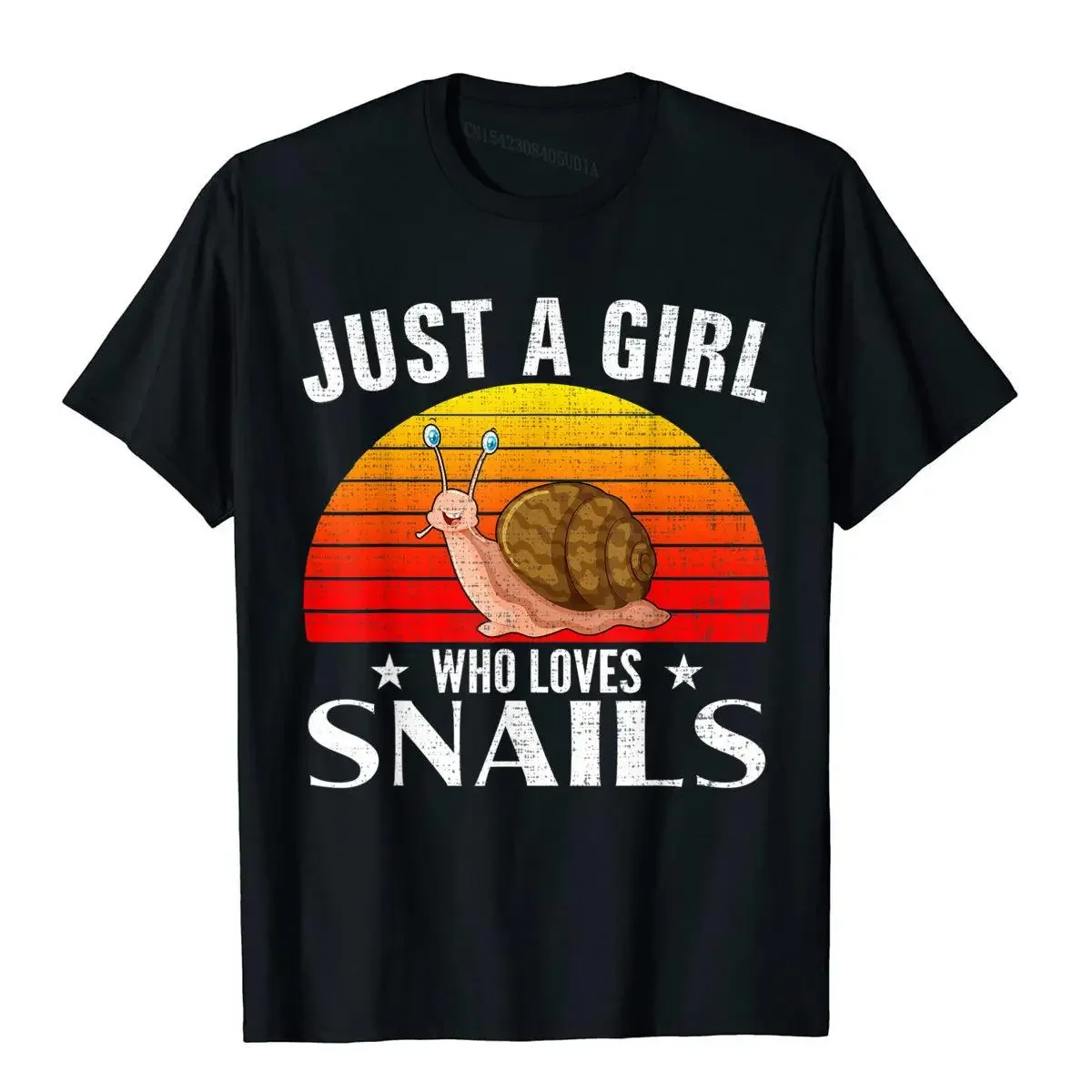Retro Just A Girl Who Loves Snails Snail Funny Women T-Shirt Faddish Student T Shirt Personalized Tops Shirts Cotton Printed On
Retro Just A Girl Who Loves Snails Snail Funny Women T-Shirt Faddish Student T Shirt Personalized Tops Shirts Cotton Printed On