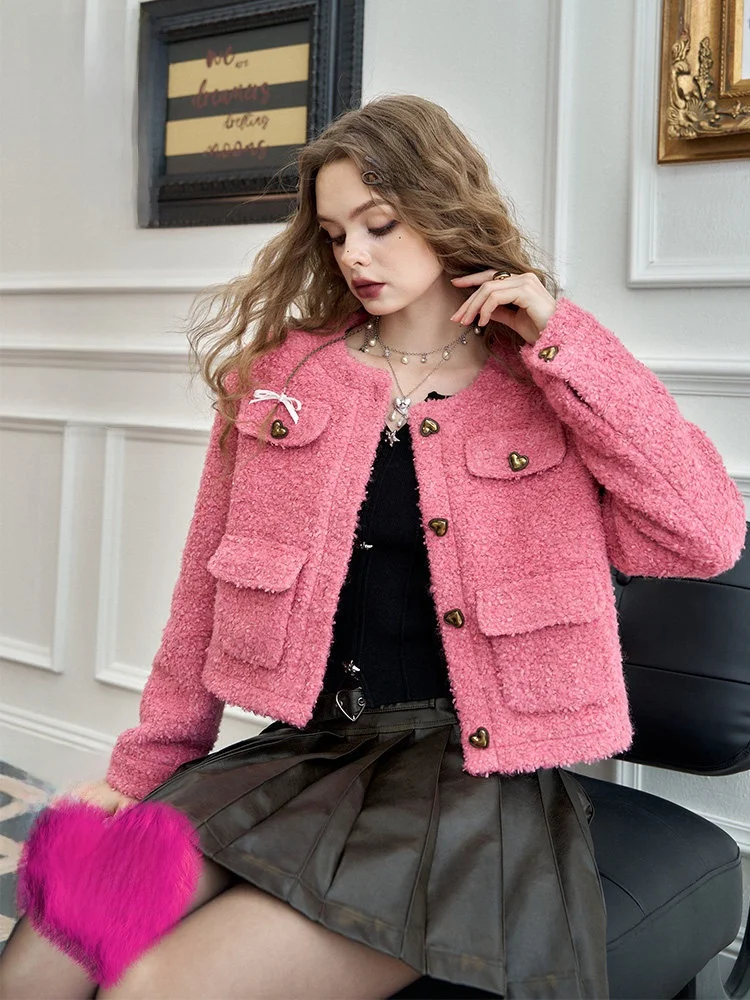 Женское шерстяное пальто Ele ort, дорожный наряд, розовый зимний модный женский костюм Elf Sa ket Fairy
Женское шерстяное пальто Ele ort, дорожный наряд, розовый зимний модный женский костюм Elf Sa ket Fairy