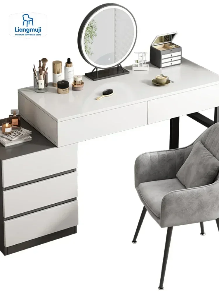 Led Chair Lacquer Dressing Table Container Nordic Comfortable Dressing Table Dressers Bedroom Tocador Maquillaje Home Furniture
Led Chair Lacquer Dressing Table Container Nordic Comfortable Dressing Table Dressers Bedroom Tocador Maquillaje Home Furniture