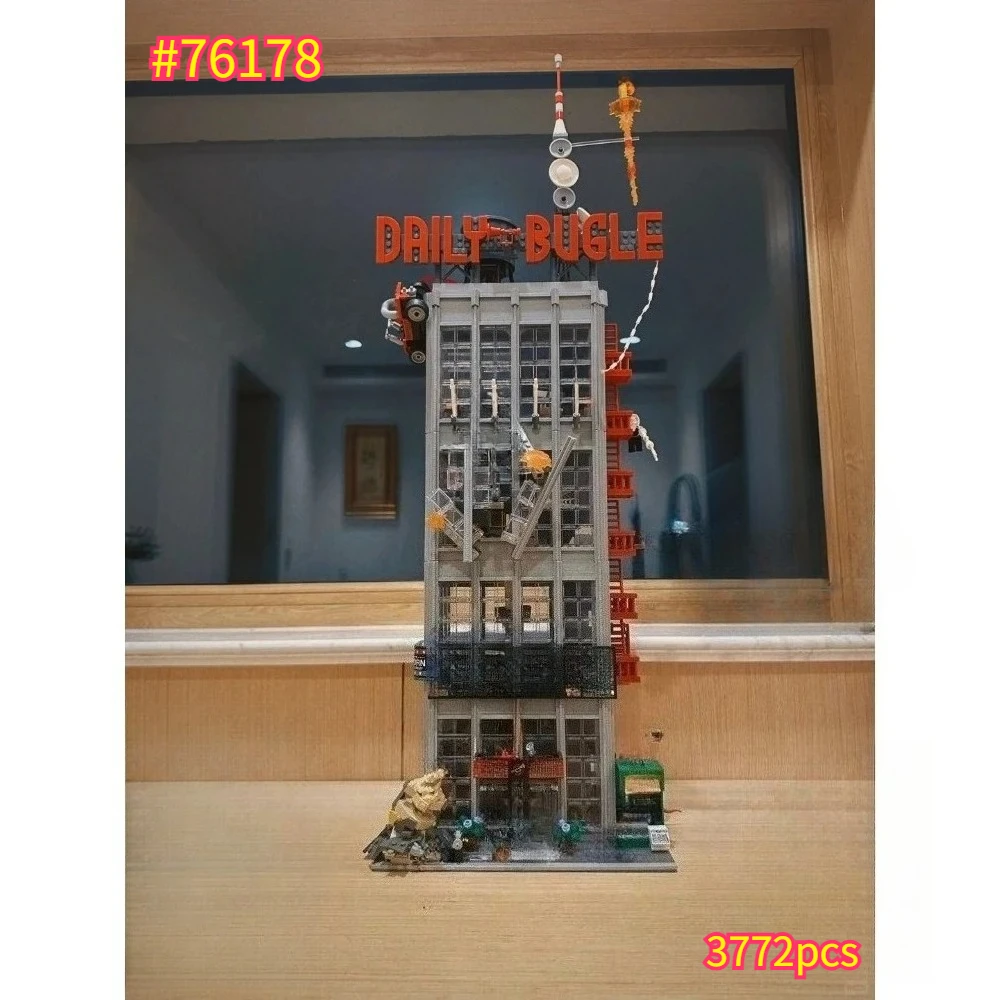 Newspaper Office Building Building Blocks Anniversary Set Compatible With Legoed Particles Suitable For Birthday Gifts 76178
Newspaper Office Building Building Blocks Anniversary Set Compatible With Legoed Particles Suitable For Birthday Gifts 76178
