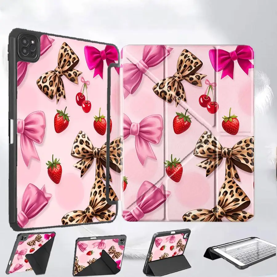 Чехол для планшета iPad Mini 6 7 Pro 11-го 10-го 9-го 8-го 7-го поколений, 12.9-дюймовый Pro 2025, Air 4 5, M3 M2 M4 11-дюймовый, с держателем, дизайн «Бантик-вишня»
Чехол для планшета iPad Mini 6 7 Pro 11-го 10-го 9-го 8-го 7-го поколений, 12.9-дюймовый Pro 2025, Air 4 5, M3 M2 M4 11-дюймовый, с держателем, дизайн «Бантик-вишня»