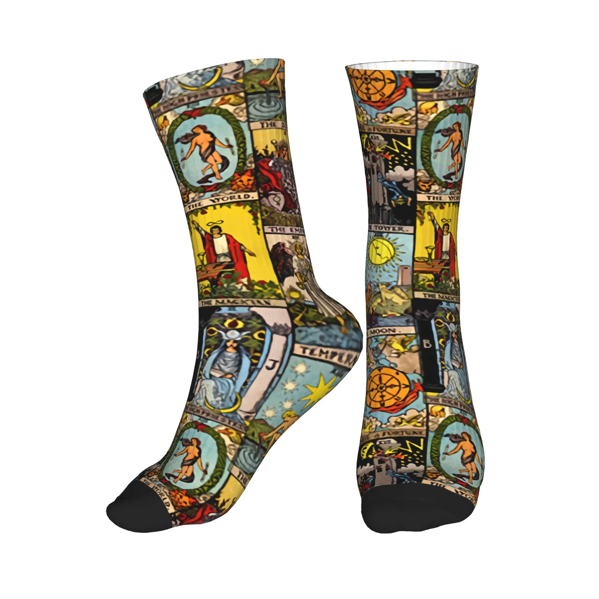 Harajuku The Major Arcana of Tarot Socks Men Women Warm 3D Printing Football Sports Socks
Harajuku The Major Arcana of Tarot Socks Men Women Warm 3D Printing Football Sports Socks