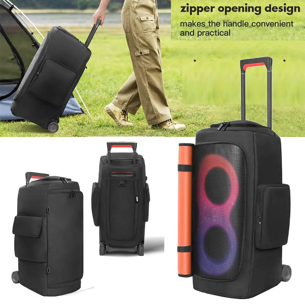 Speaker Dust Cover with Mic Pocket Portable Speaker Dust Case Anti-Slip Padded Speaker Protective Cover for JBL PARTYBOX 310/320
Speaker Dust Cover with Mic Pocket Portable Speaker Dust Case Anti-Slip Padded Speaker Protective Cover for JBL PARTYBOX 310/320