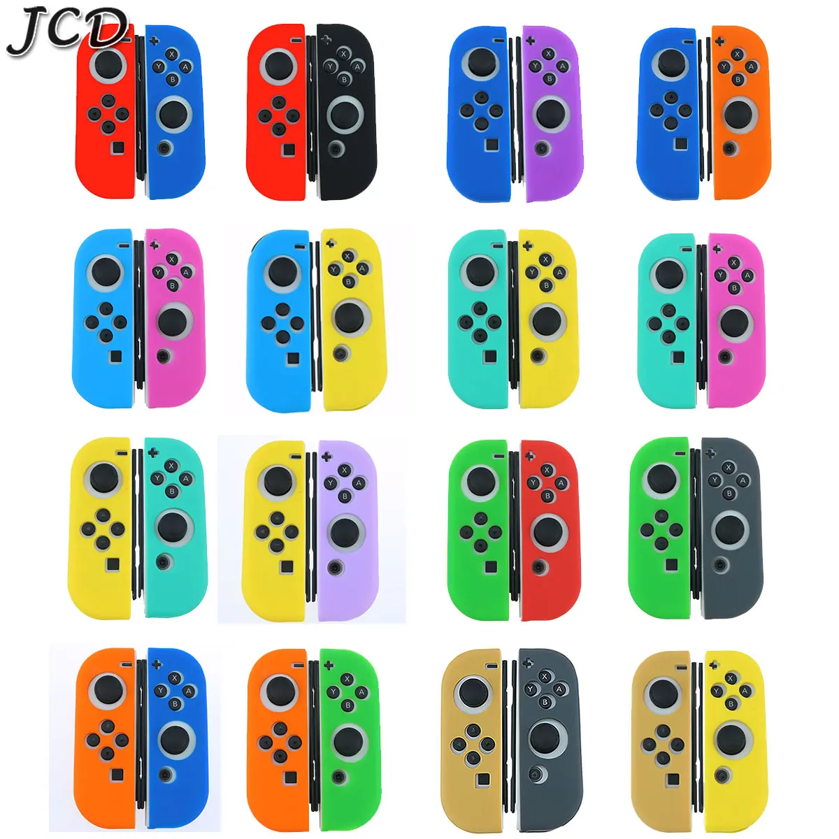 JCD 1Set Silicone Rubber Skin Cover For Switch Joy Con Controller For Switch NX NS Joycon Soft Protective Case
JCD 1Set Silicone Rubber Skin Cover For Switch Joy Con Controller For Switch NX NS Joycon Soft Protective Case