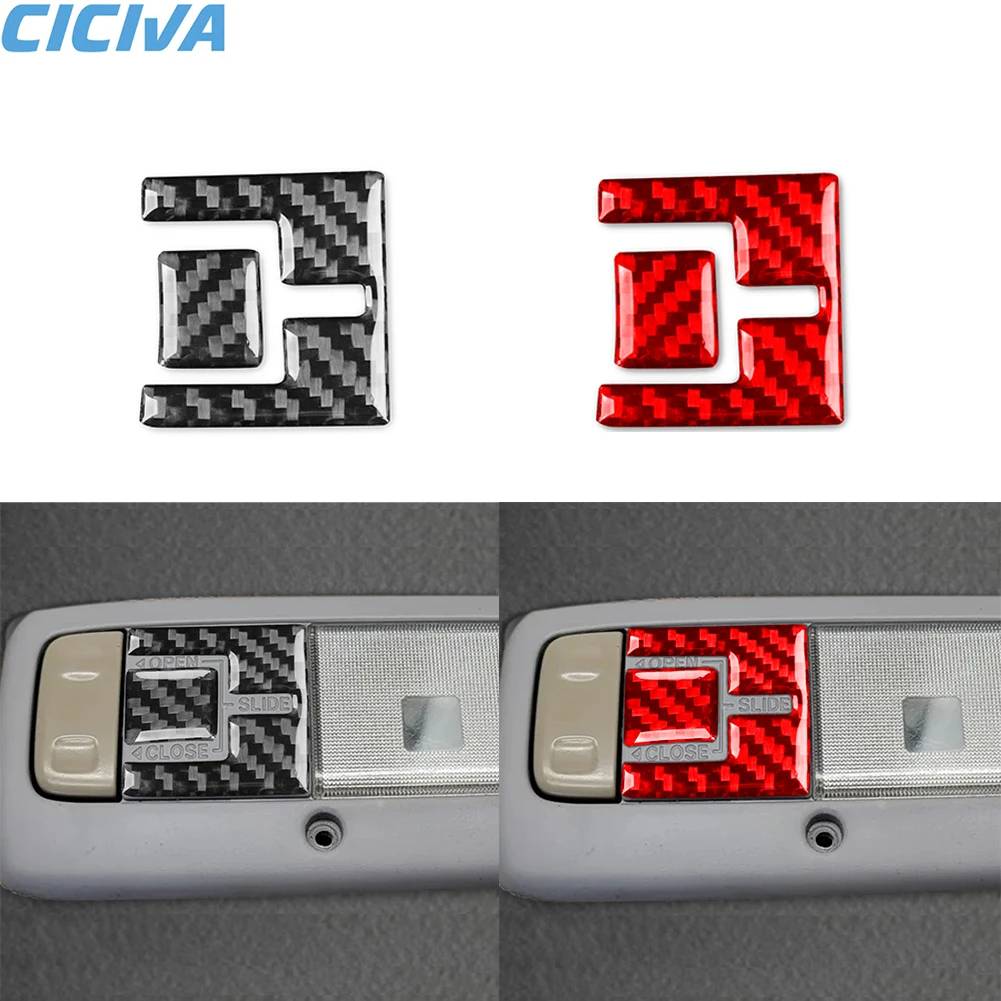 For Toyota Celica 2000 2001 2002 2003 2004 2005 Carbon Fiber Car Sticker Reading Light Switch Cover Trim Decorative Accessories
For Toyota Celica 2000 2001 2002 2003 2004 2005 Carbon Fiber Car Sticker Reading Light Switch Cover Trim Decorative Accessories