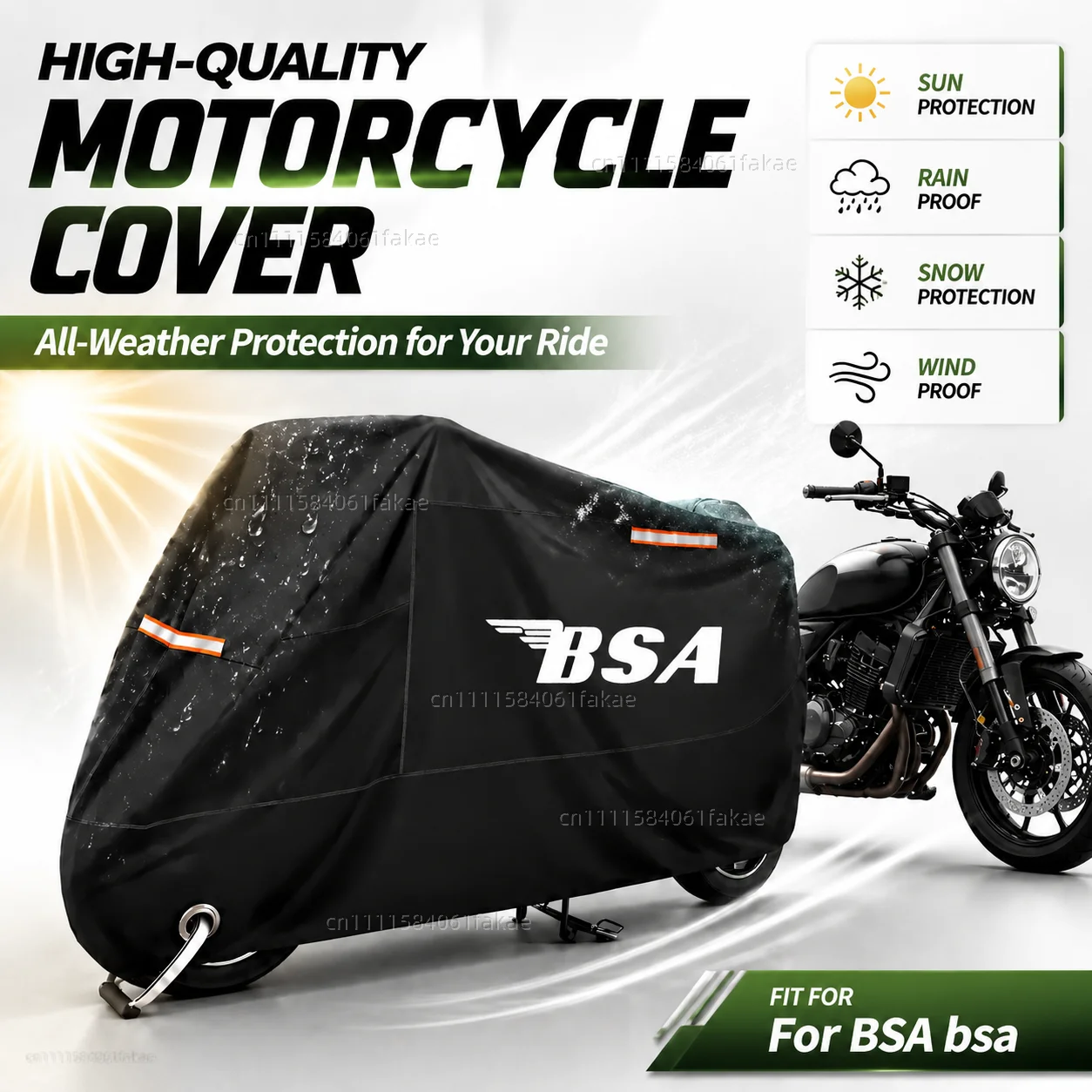 Motorcycle Cover Waterproof Outdoor All Season Dustproof UV Protective Moto Scooter Rain Cover For BSA bsa Gold Star gold
Motorcycle Cover Waterproof Outdoor All Season Dustproof UV Protective Moto Scooter Rain Cover For BSA bsa Gold Star gold