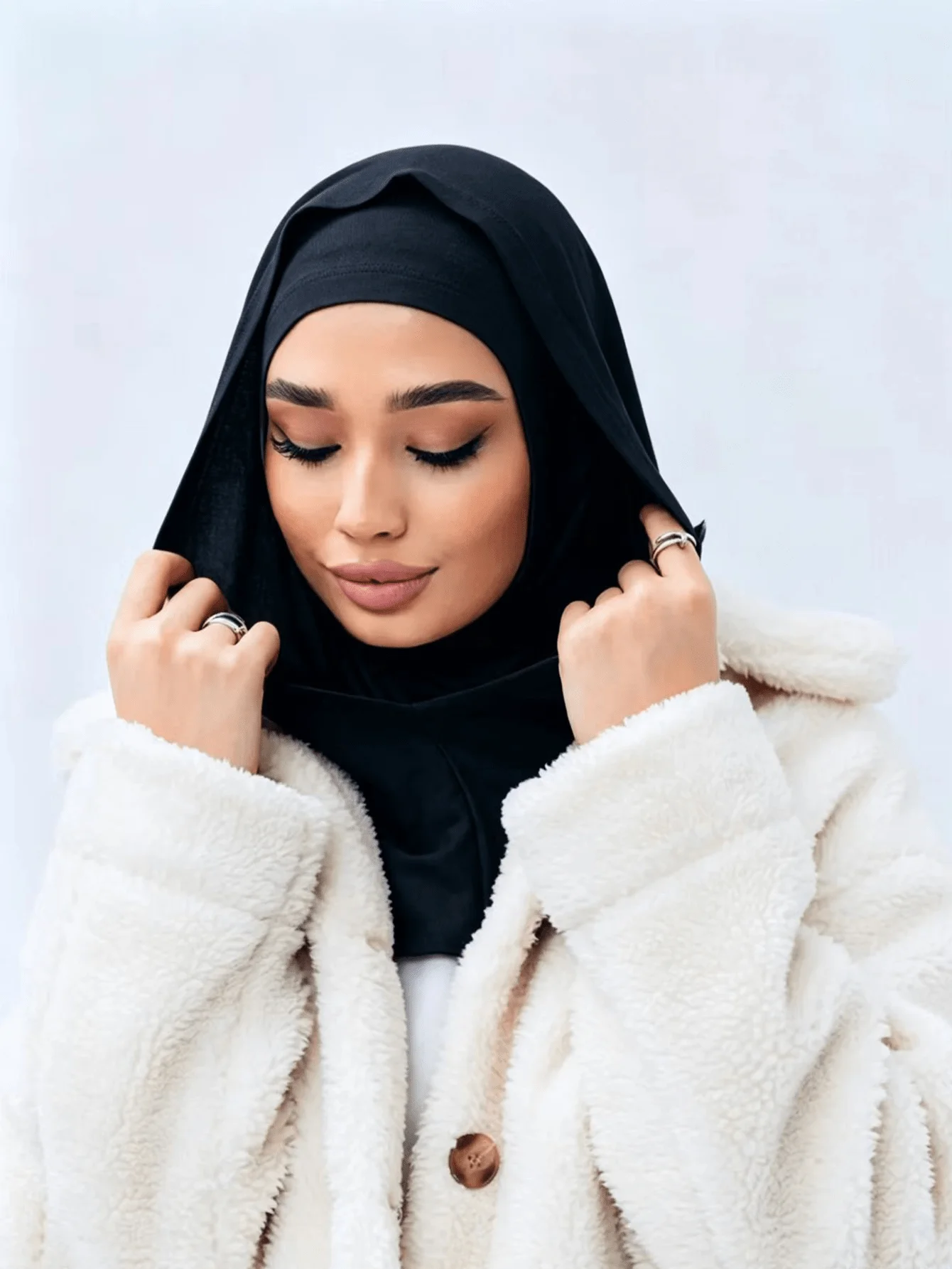 Womens Solid Black Faux Fur Scarf Shawl Headband Multifunctional Warm Neck Gaiter
Womens Solid Black Faux Fur Scarf Shawl Headband Multifunctional Warm Neck Gaiter