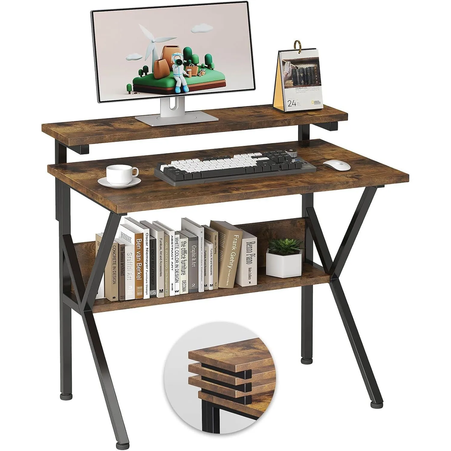 Bedroom Home Gaming Table and Chair Set Computer Desk Desktop Student Desk Learning Writing Desk Workbench
Bedroom Home Gaming Table and Chair Set Computer Desk Desktop Student Desk Learning Writing Desk Workbench
