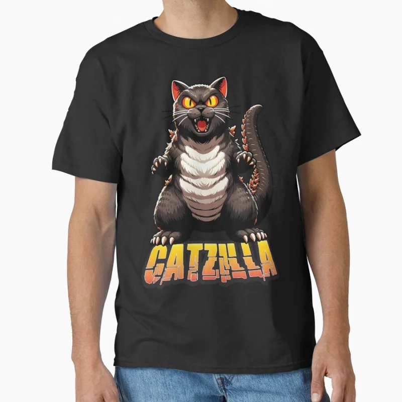 Catzilla S01 D75 Funny King of the meowsters Vintage Japanese Monster Anime movie gift T shirt for cat lover Large size Tops
Catzilla S01 D75 Funny King of the meowsters Vintage Japanese Monster Anime movie gift T shirt for cat lover Large size Tops
