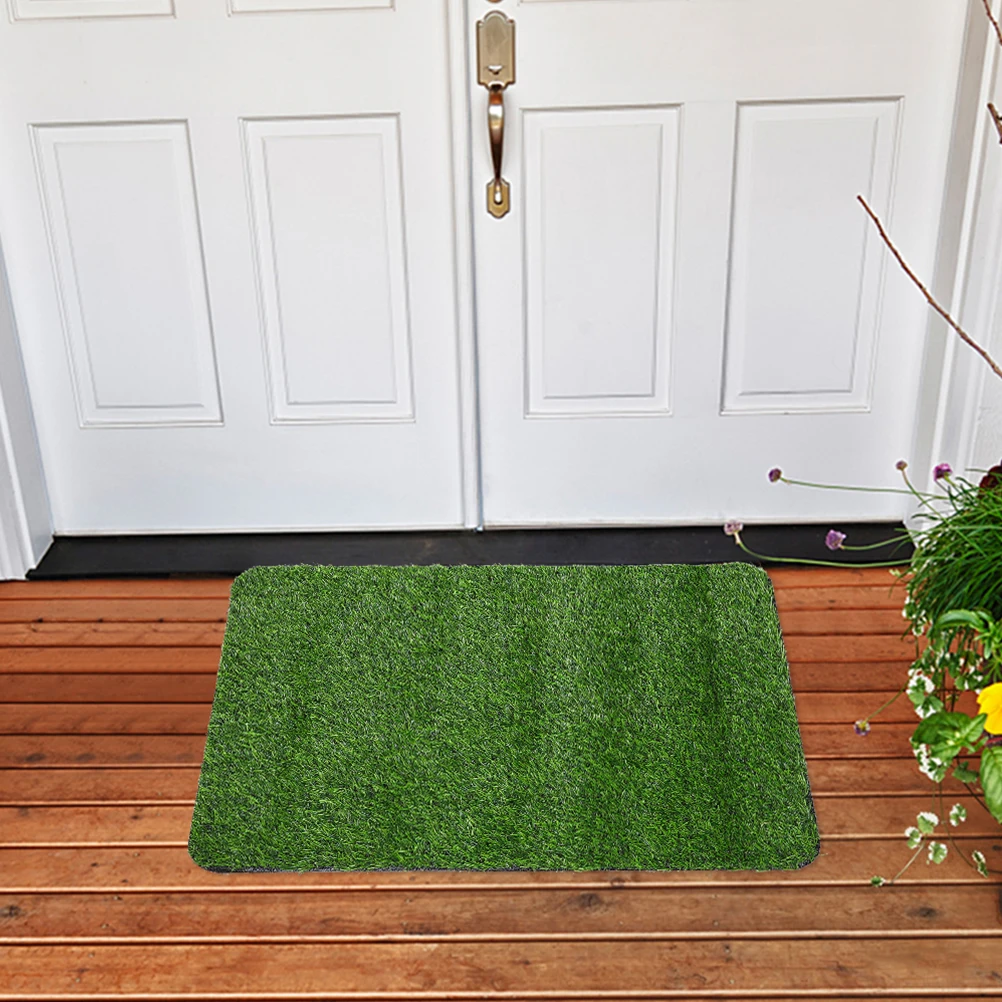 Washable Door Mat Outdoor Artificial Carpet Non Slip Backing Durable Soft Texture Patio Dog Pad Stair Bath Mat Indoor
Washable Door Mat Outdoor Artificial Carpet Non Slip Backing Durable Soft Texture Patio Dog Pad Stair Bath Mat Indoor