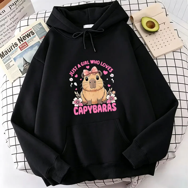Funny Capybara Sweatshirt Cartoon Anime Hoodies Women Cute Anime Manga Hoody Long Sleeve Hoodies Female Sportwear Clothes Tops
Funny Capybara Sweatshirt Cartoon Anime Hoodies Women Cute Anime Manga Hoody Long Sleeve Hoodies Female Sportwear Clothes Tops
