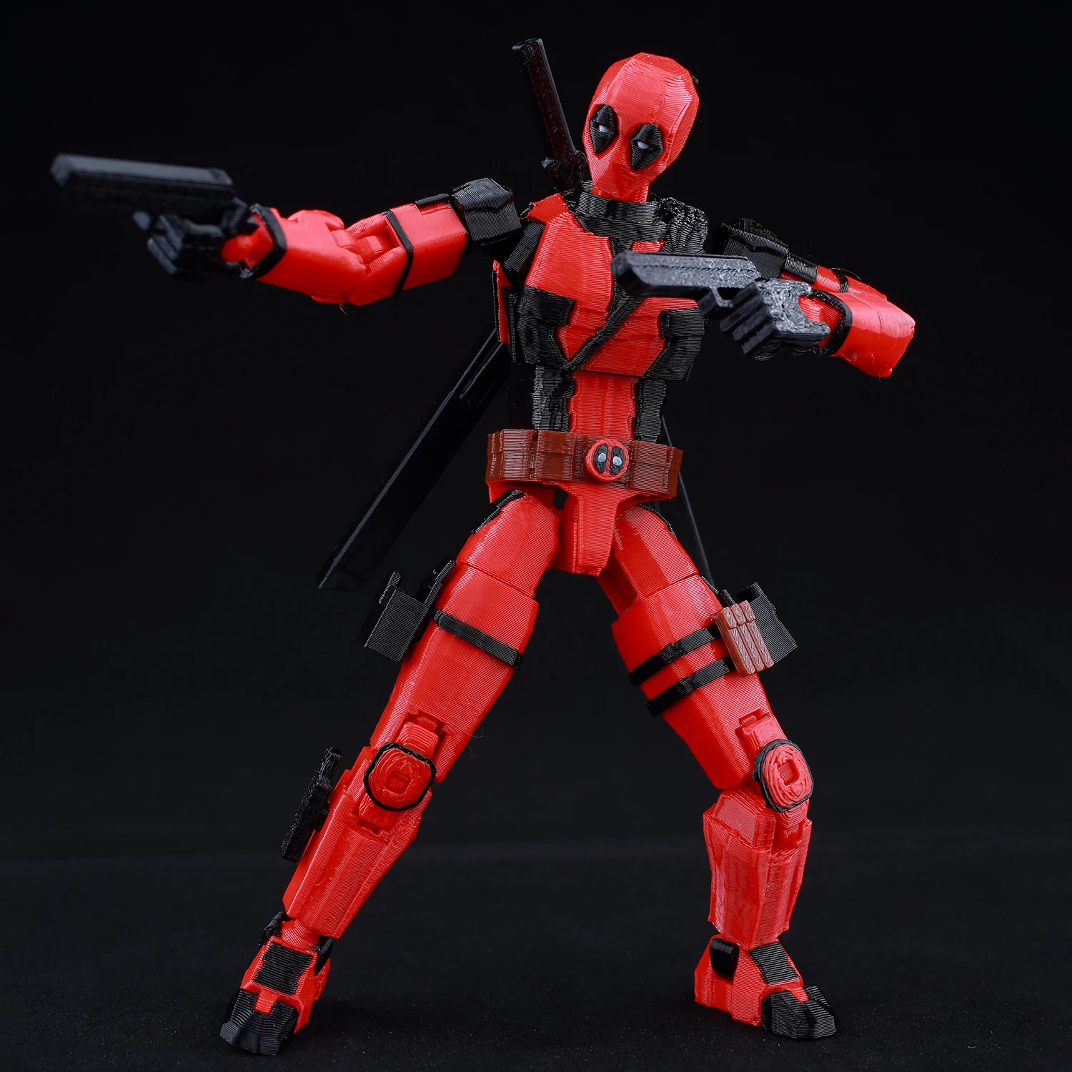 9L3D Lucky13 Deadpool Dual Katana Strength Pose Full Body Articulate Desk Car Decoration Multi-Jointed Action Figure Dummy13 T13
9L3D Lucky13 Deadpool Dual Katana Strength Pose Full Body Articulate Desk Car Decoration Multi-Jointed Action Figure Dummy13 T13