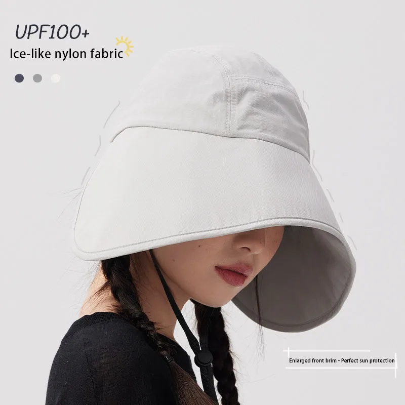 New Fashionable Sun Protection Hat, Unisex High-End Fisherman Hat with Upf100+, Large Brim Windproof Hat for Outdoor Activities, Hollow Design That Can Be Tied into a Ponytail
New Fashionable Sun Protection Hat, Unisex High-End Fisherman Hat with Upf100+, Large Brim Windproof Hat for Outdoor Activities, Hollow Design That Can Be Tied into a Ponytail