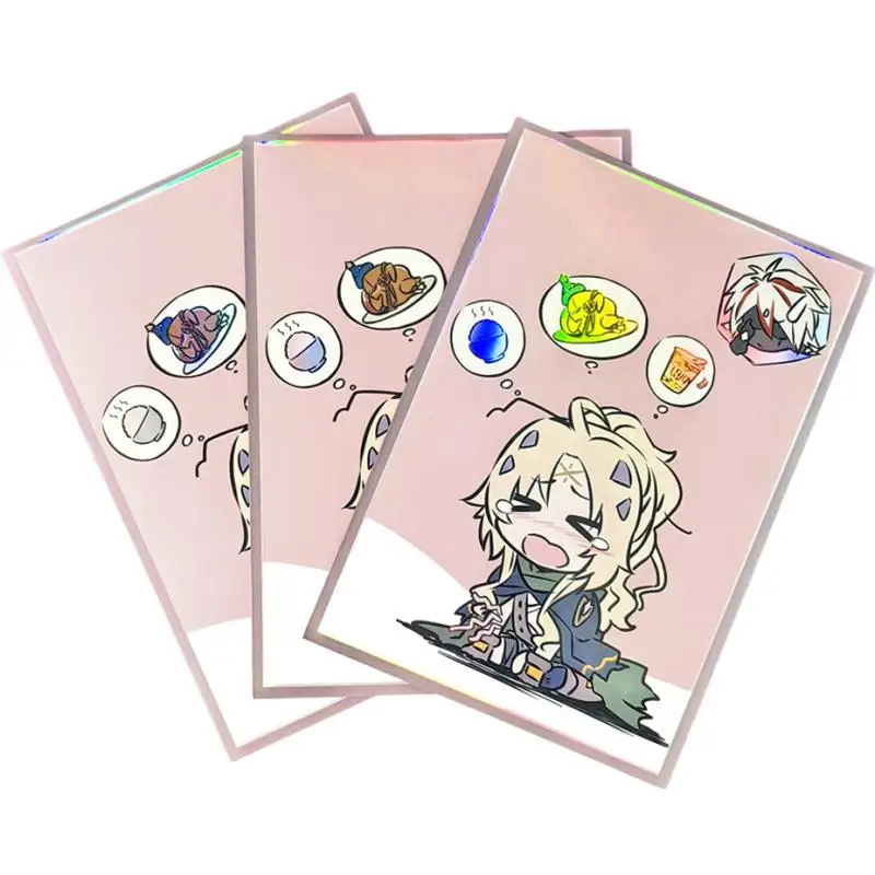 50pcs/set Yu-Gi-OH! Albaz i am hungry YGO Flash Card Sleeve Anime Game Collection Card Protective Cover Gift Toy 63*90mm
50pcs/set Yu-Gi-OH! Albaz i am hungry YGO Flash Card Sleeve Anime Game Collection Card Protective Cover Gift Toy 63*90mm