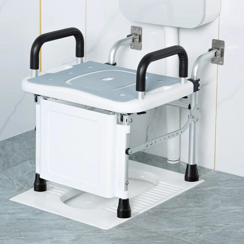 Foldable Toilet Seat for Elderly & Pregnant Women - Portable Squatting Stool with Soft Cushion, Height Adjustable Commode Chair
Foldable Toilet Seat for Elderly & Pregnant Women - Portable Squatting Stool with Soft Cushion, Height Adjustable Commode Chair