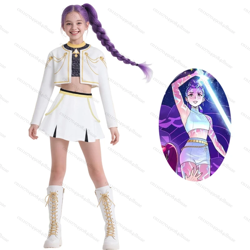 K-POP костюм демона для детей от 3 до 14 лет, охотники для девочек, косплей, поп-певцы, сценические наряды для ролевых игр, костюмы на Хэллоуин для малышей
K-POP костюм демона для детей от 3 до 14 лет, охотники для девочек, косплей, поп-певцы, сценические наряды для ролевых игр, костюмы на Хэллоуин для малышей