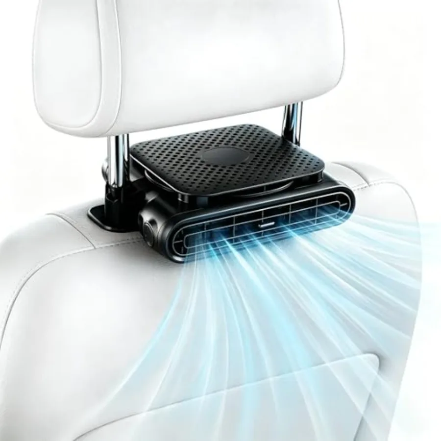 Car Seat Fan with Dual Air Outlets, Corded USB Car Fans for Backseat for for Driver Passenger, Stronger 3 Speeds, Forward/Backw
Car Seat Fan with Dual Air Outlets, Corded USB Car Fans for Backseat for for Driver Passenger, Stronger 3 Speeds, Forward/Backw