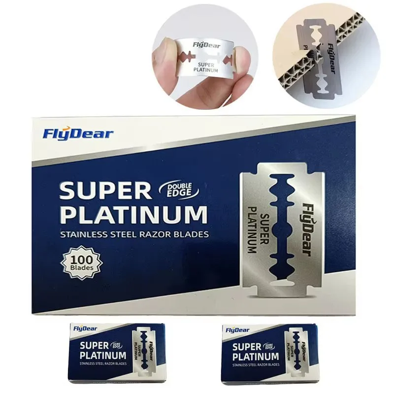 10-100Pcs Stainless Steel Razor Blade Old-Fashioned Manual Double-Sided Razor Blade Hairdressing Barber Shop Tools Razor Blade
10-100Pcs Stainless Steel Razor Blade Old-Fashioned Manual Double-Sided Razor Blade Hairdressing Barber Shop Tools Razor Blade