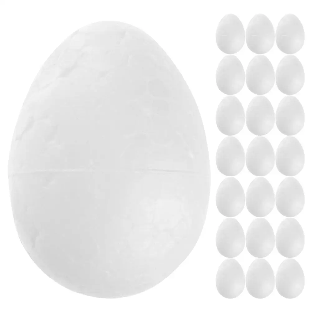 60 Pcs Easter White Eggs Fake Decor Kit Paper Foam Lightweight DIY Craft Holiday Spring Paint Projects
60 Pcs Easter White Eggs Fake Decor Kit Paper Foam Lightweight DIY Craft Holiday Spring Paint Projects