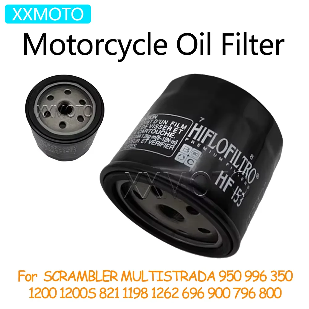 For Ducati Scrambler Multistrada 950 996 350 1200 1200S 821 1198 1262 696 900 796 800 Motorcycle Oil Filter Fuel Filter Element
For Ducati Scrambler Multistrada 950 996 350 1200 1200S 821 1198 1262 696 900 796 800 Motorcycle Oil Filter Fuel Filter Element