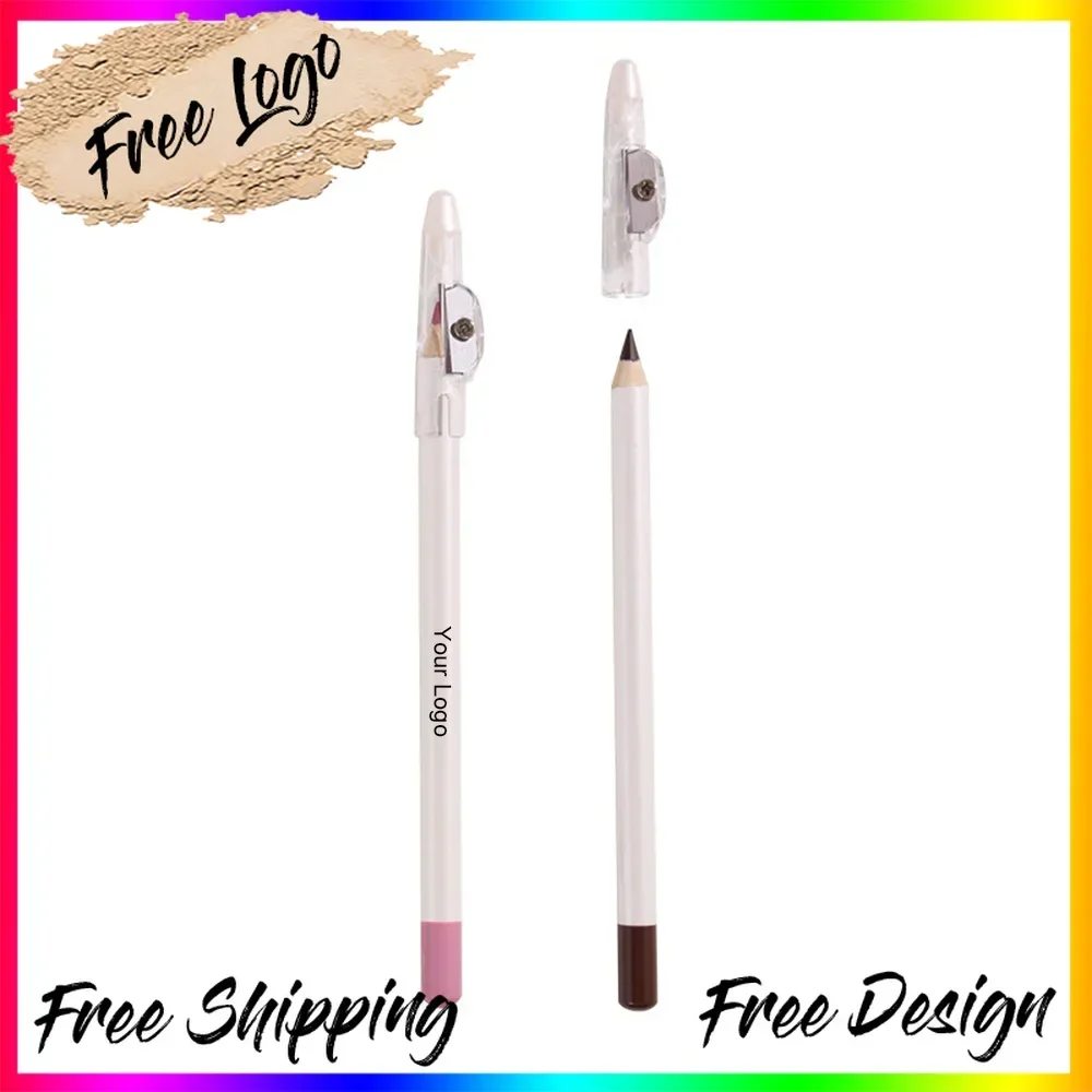 Matte Waterproof Private Label Lip Liner Pencil with Sharpener Eyebrow Pencil Lipliner Custom Logo Makeup Products Wholesale
Matte Waterproof Private Label Lip Liner Pencil with Sharpener Eyebrow Pencil Lipliner Custom Logo Makeup Products Wholesale