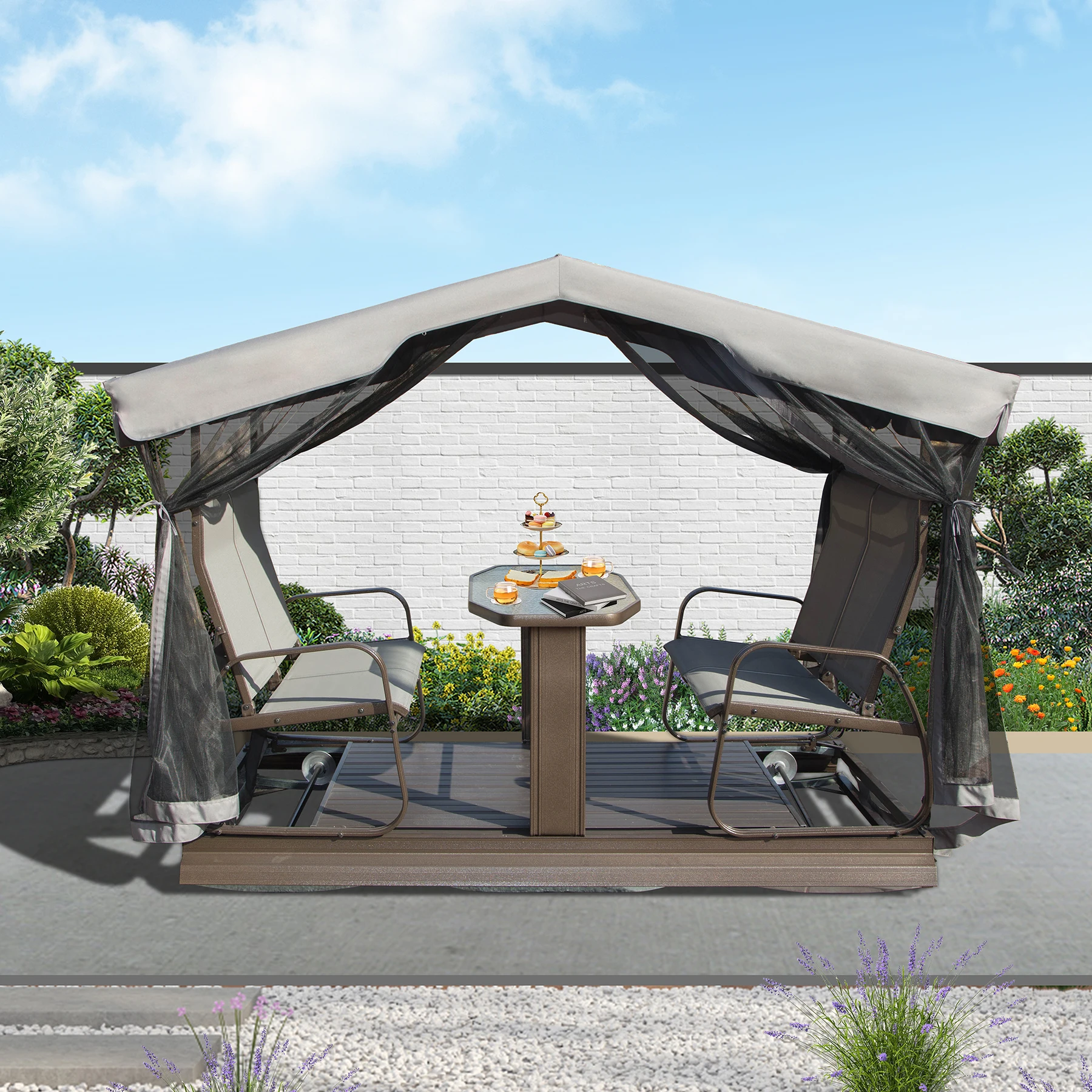Hot Selling Modern Two Seat Hanging Chair Furniture Patio Swings Outdoor Swing With High Quality
Hot Selling Modern Two Seat Hanging Chair Furniture Patio Swings Outdoor Swing With High Quality