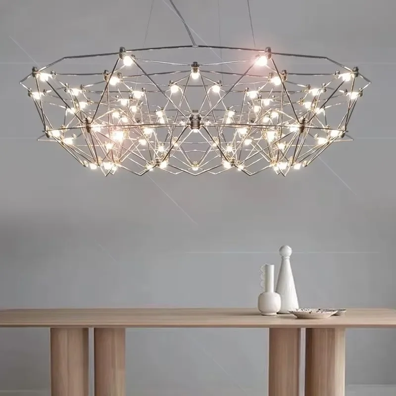 Light Cube Pendant Light Villa Dining Room Living Room Light Modern Minimalist Firefly Pendant Light
Light Cube Pendant Light Villa Dining Room Living Room Light Modern Minimalist Firefly Pendant Light