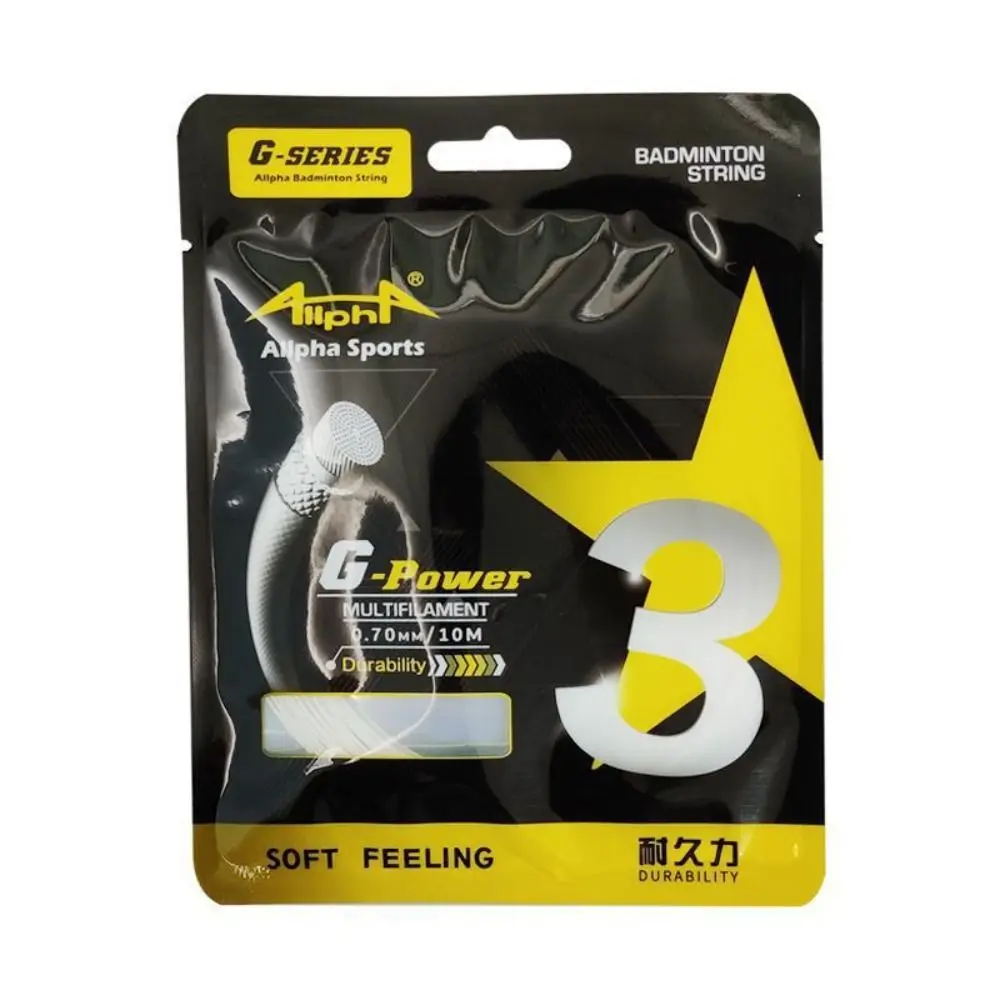0.7mm G3 Badminton Racket Line High Elastic Standard Badminton String High Flexibility Professional Badminton String Line
0.7mm G3 Badminton Racket Line High Elastic Standard Badminton String High Flexibility Professional Badminton String Line