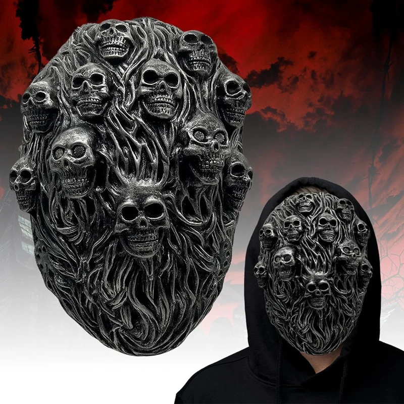 Halloween Horror Skeleton Mask Emulsion Mask Halloween Steampunk Skeleton Mask Creepy Face Latex Masks
Halloween Horror Skeleton Mask Emulsion Mask Halloween Steampunk Skeleton Mask Creepy Face Latex Masks