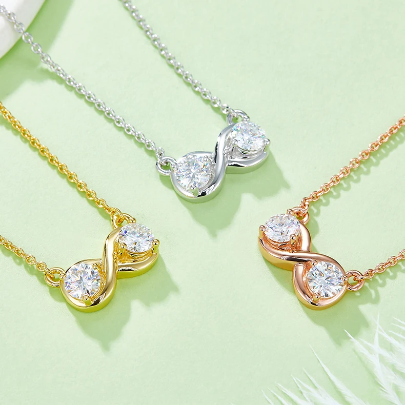 Двойное кольцо с бесконечной любовью, муассанитовые ожерелья для женщин, юбилейная вечеринка, высокое качество, ювелирные изделия
Двойное кольцо с бесконечной любовью, муассанитовые ожерелья для женщин, юбилейная вечеринка, высокое качество, ювелирные изделия
