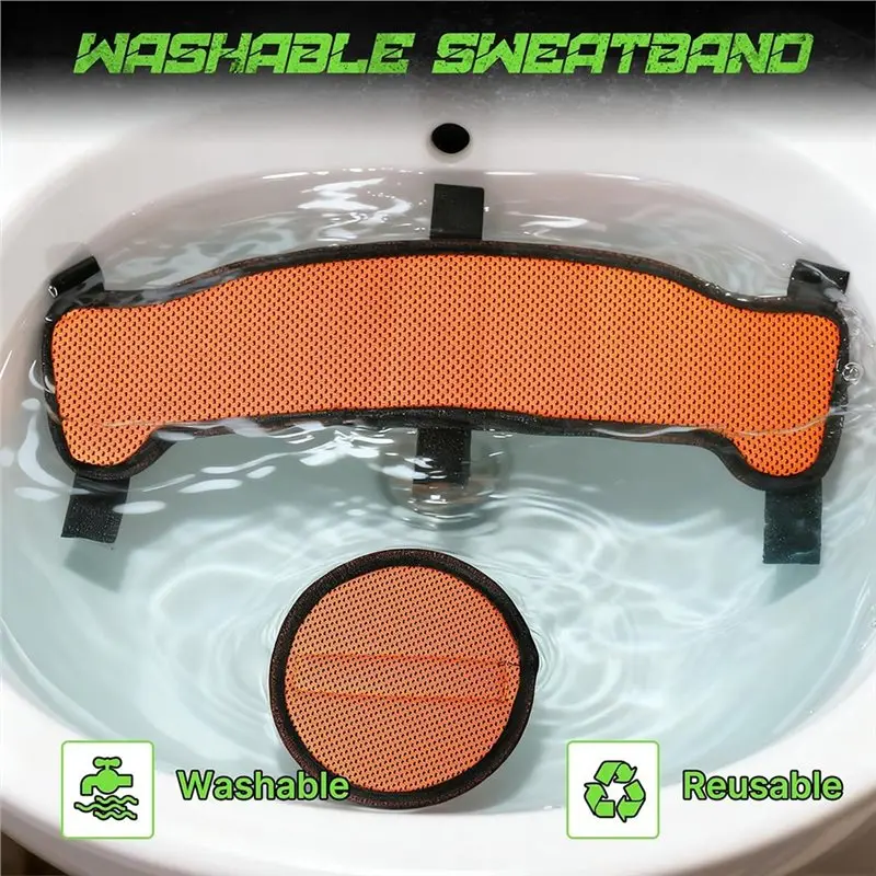 N96R Sweat Band Set 3 Washable Hard Hat Sweat Bands With Helmet Padding 3Set For Welding/Construction
N96R Sweat Band Set 3 Washable Hard Hat Sweat Bands With Helmet Padding 3Set For Welding/Construction