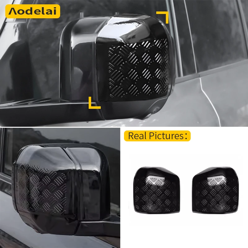 2 pcs Car Exterior Rear View Mirror Cover Trim For Land Rover Defender 90 110 130 2020 2021 2022 2023 2024
2 pcs Car Exterior Rear View Mirror Cover Trim For Land Rover Defender 90 110 130 2020 2021 2022 2023 2024
