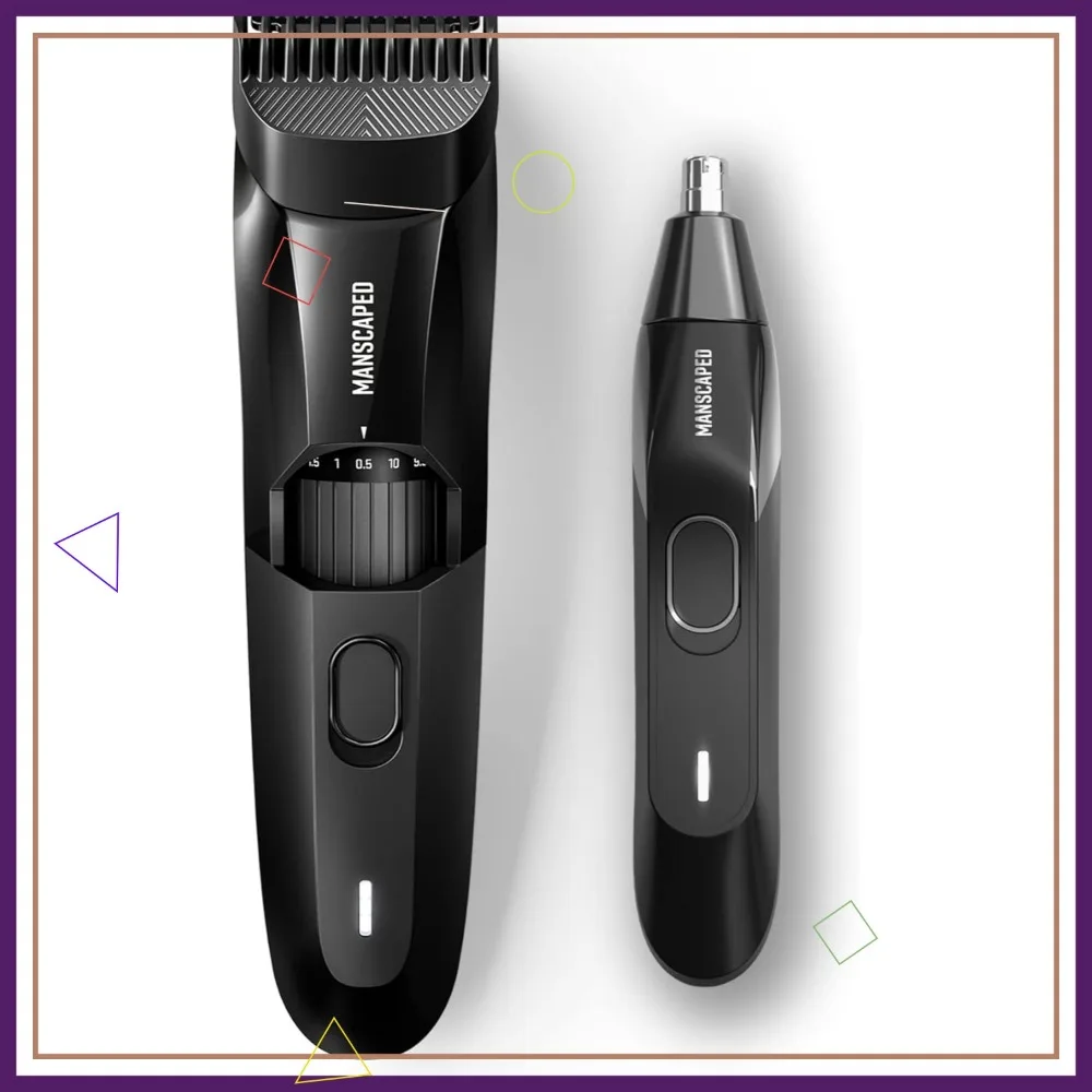 Face Grooming Duo: Beard Trimmer & Nose/Ear Hair Trimmer
Face Grooming Duo: Beard Trimmer & Nose/Ear Hair Trimmer