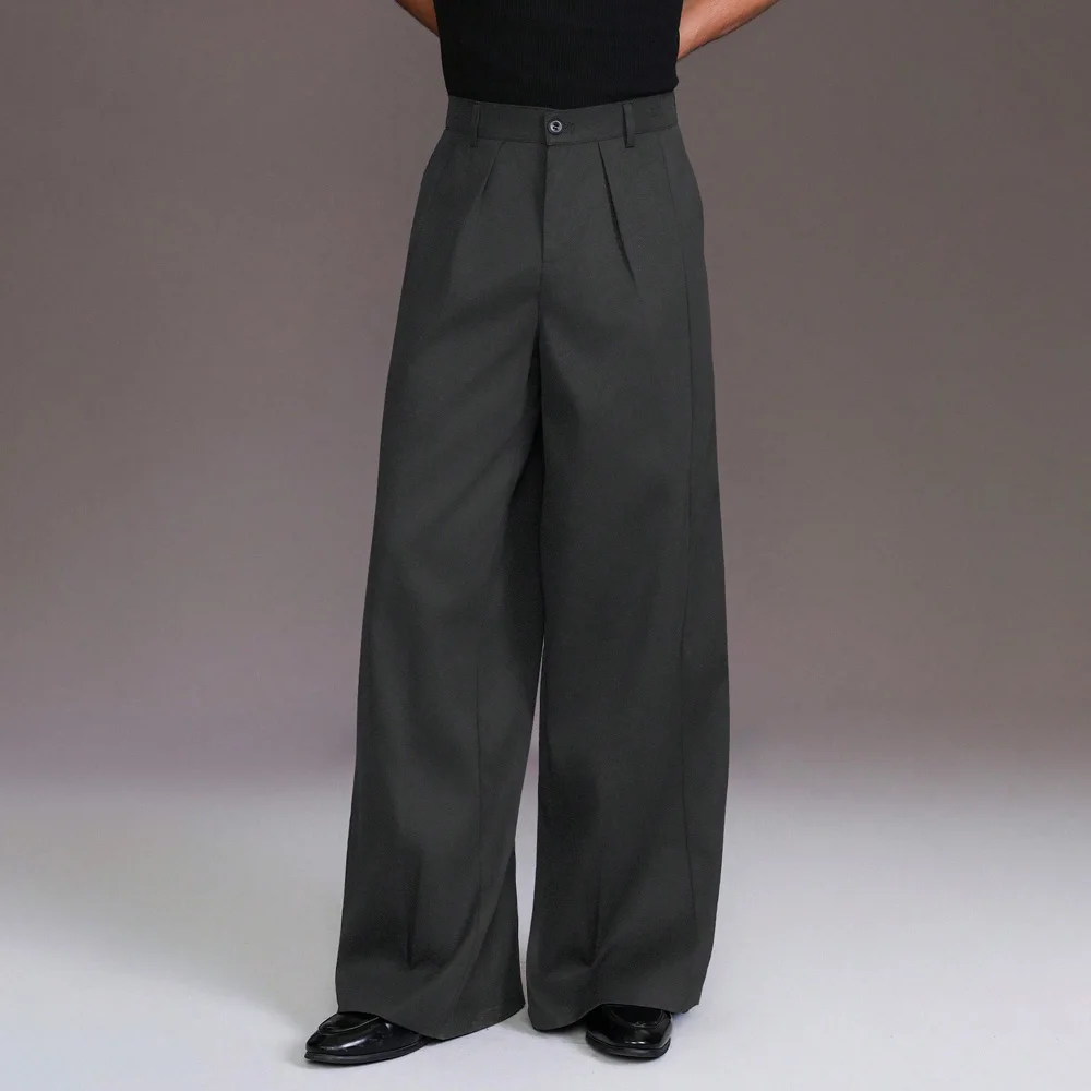 Polyester Classic Men's Pants for Man Solid Color Business Straight-Leg Casual Trousers Work Trouser Tailoring Clothing
Polyester Classic Men's Pants for Man Solid Color Business Straight-Leg Casual Trousers Work Trouser Tailoring Clothing