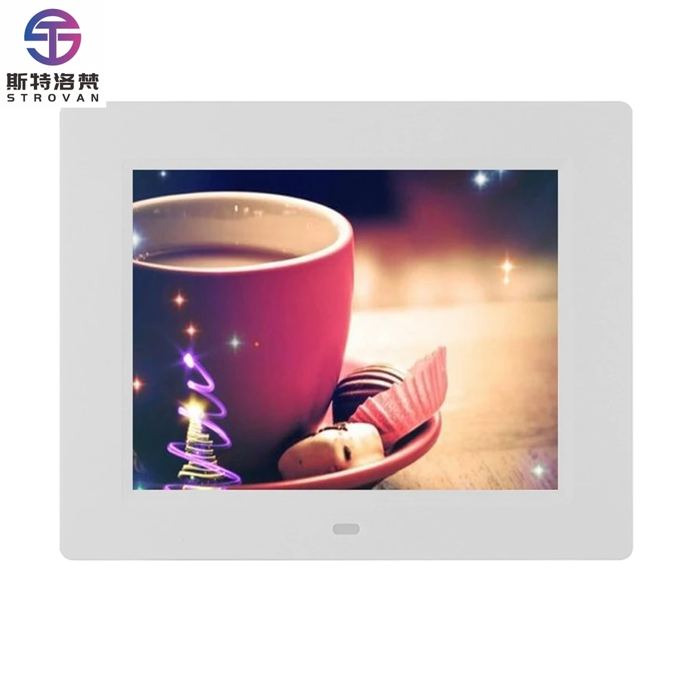 8 Inches Digital Picture Frame Video Player with Remote Control Slideshow Calendar Support USB SD Card
8 Inches Digital Picture Frame Video Player with Remote Control Slideshow Calendar Support USB SD Card