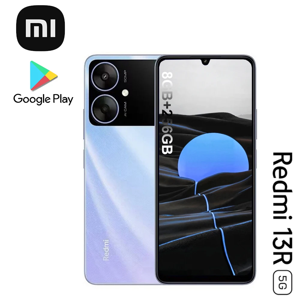 XIAOMI/Redmi 13R 8GB+256GB smart phone 5G/support Bluetooth 5.3, dual-band WiFi/built-in 5000mAh typical capacity battery
XIAOMI/Redmi 13R 8GB+256GB smart phone 5G/support Bluetooth 5.3, dual-band WiFi/built-in 5000mAh typical capacity battery