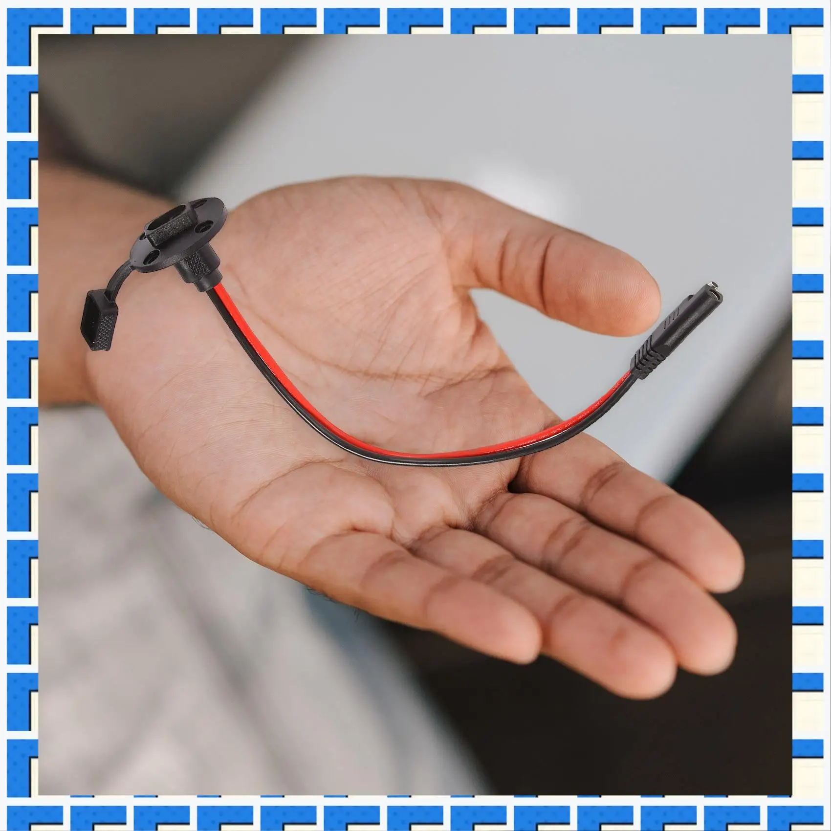 ABNG SAE Розетка Боковой настенный порт 10AWG Солнечная панель Разъем для скрытого монтажа Штепсельный кабель для зарядного устройства солнечного генератора
ABNG SAE Розетка Боковой настенный порт 10AWG Солнечная панель Разъем для скрытого монтажа Штепсельный кабель для зарядного устройства солнечного генератора